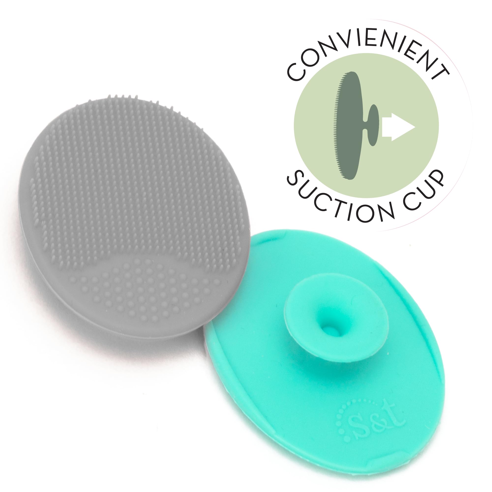 Product in use: baby bath with gentle silicone scrubber lather