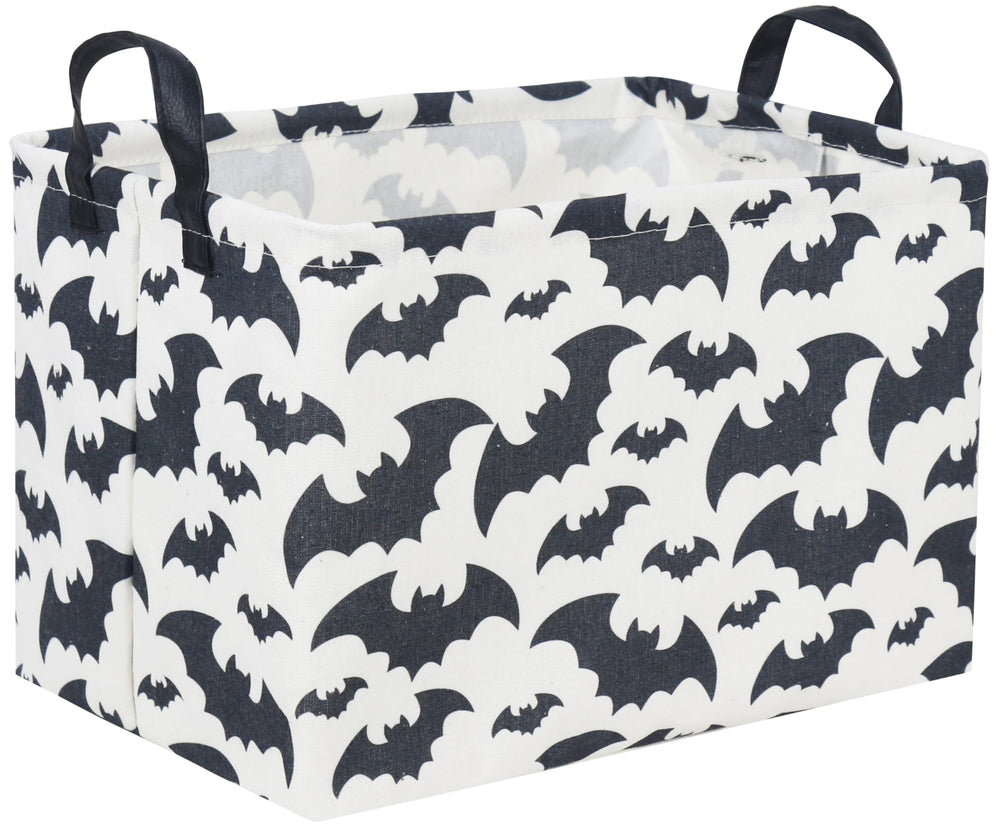 Sanjiaofen bat-basket front view shows sturdy rectangular storage for toys.