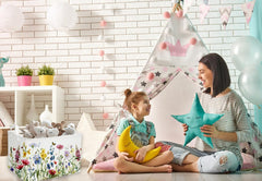 Sanjiaofen cute girls basket pattern enhances bedroom decor and storage