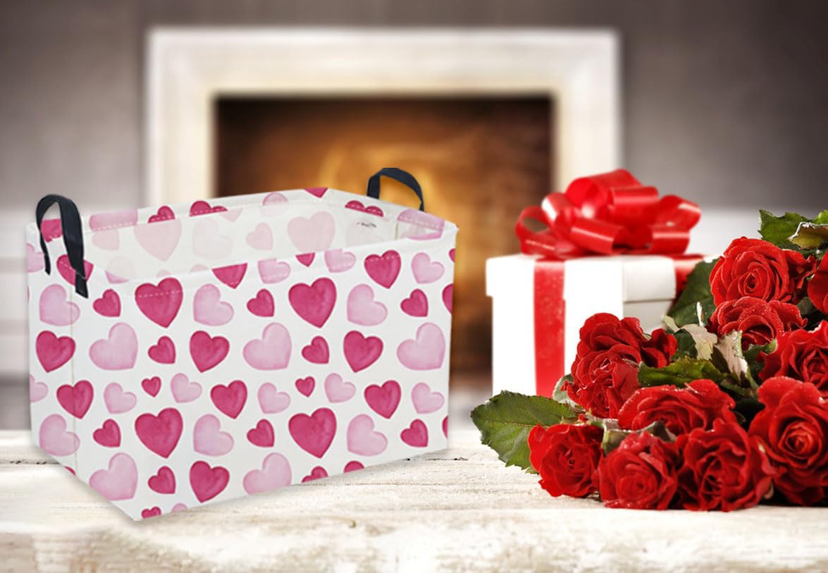Sanjiaofen cute heart watercolor look enhances gifting and storage presentation.