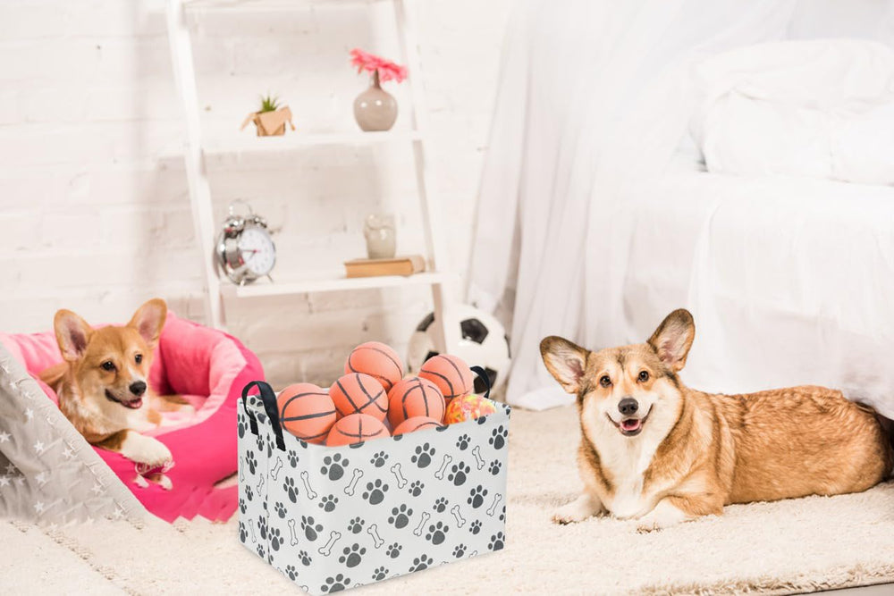 Sanjiaofen dog basket leather handles close-up for durable transport