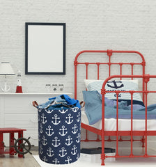 Sanjiaofen Kids Hamper interior waterproof lining keeps contents contained and dry.