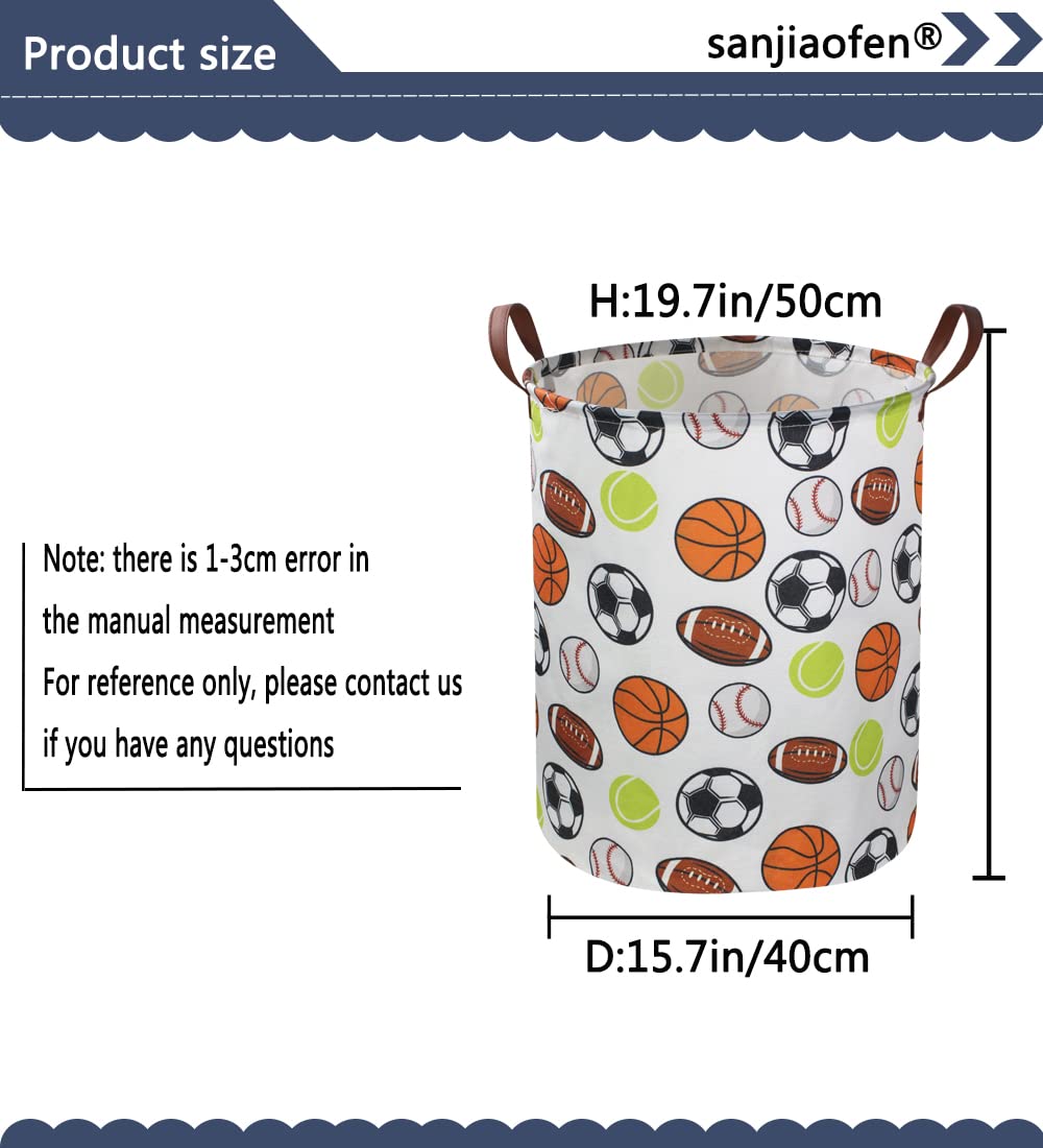Sanjiaofen hamper open proves easy access for daily laundry and toy sorting.