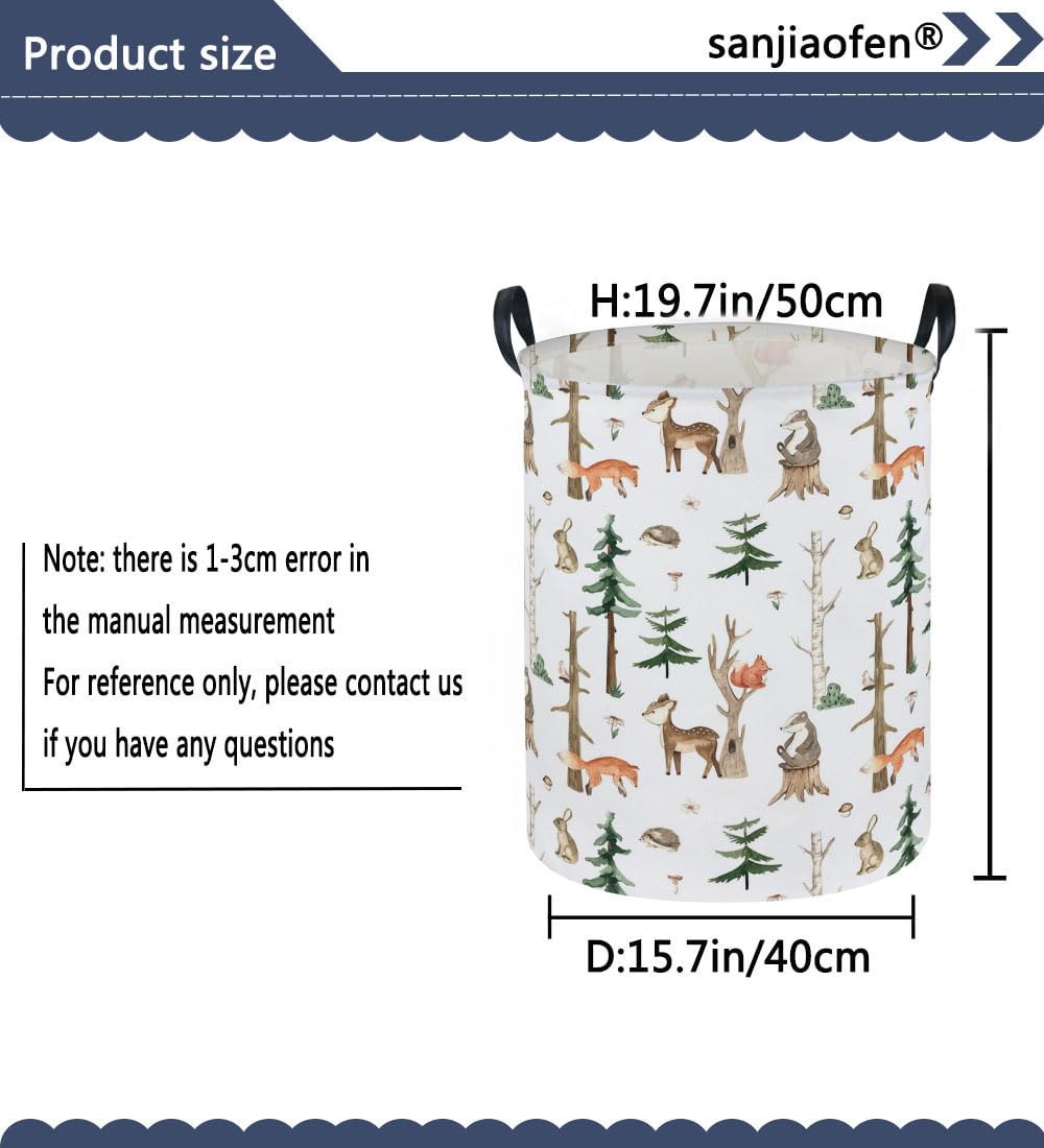 Sanjiaofen laundry hamper collapsible design saves space in closets.