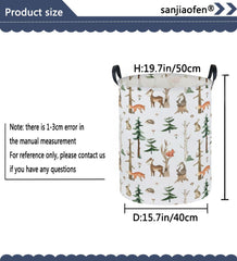Sanjiaofen laundry hamper collapsible design saves space in closets.