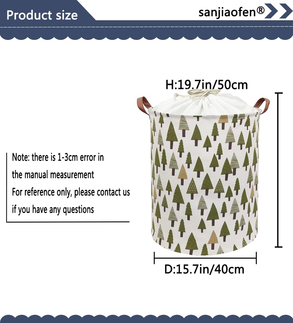 Sanjiaofen linen-cotton fabric storage bin blends light weight durability with nursery aesthetics.
