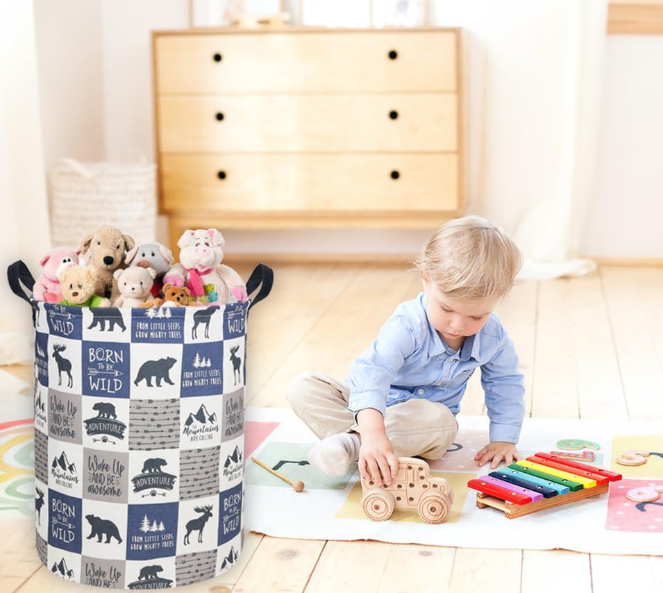 Sanjiaofen nursery and playroom organizer for toys and clutter.