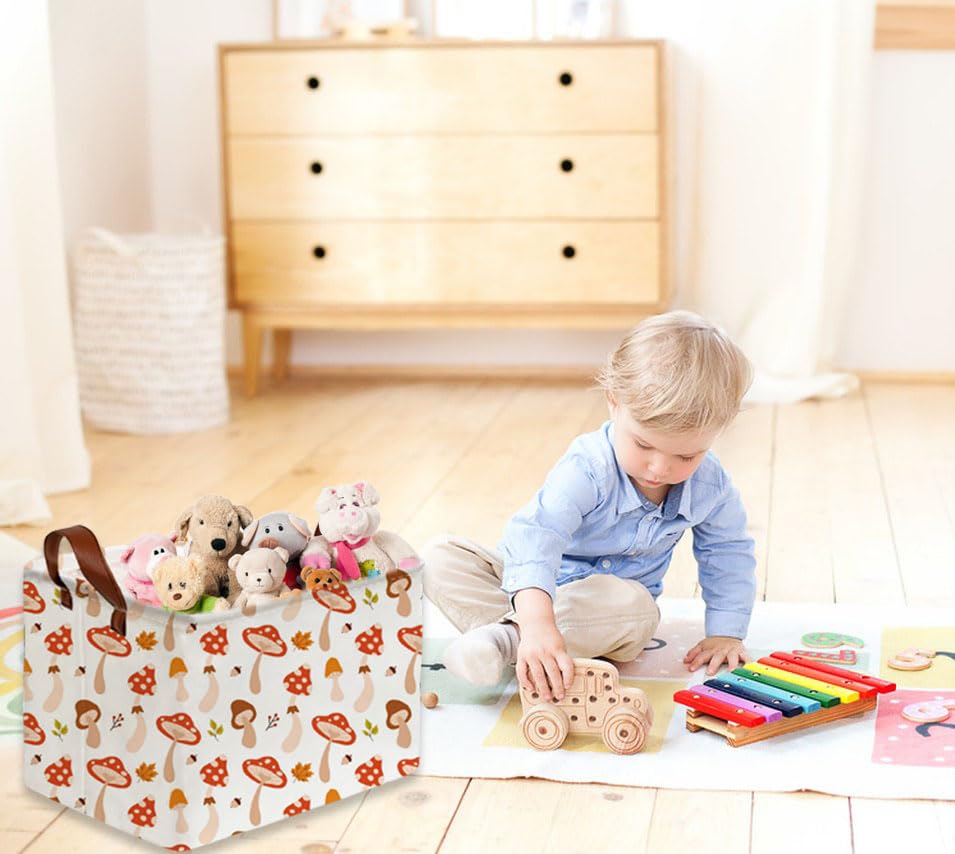 Sanjiaofen 15x9x10 inch size fits shelves and closets.