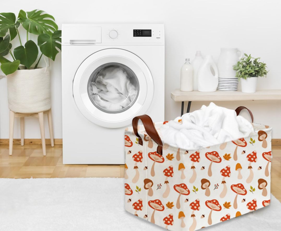 Sanjiaofen rectangular basket with waterproof PE lining for durability.