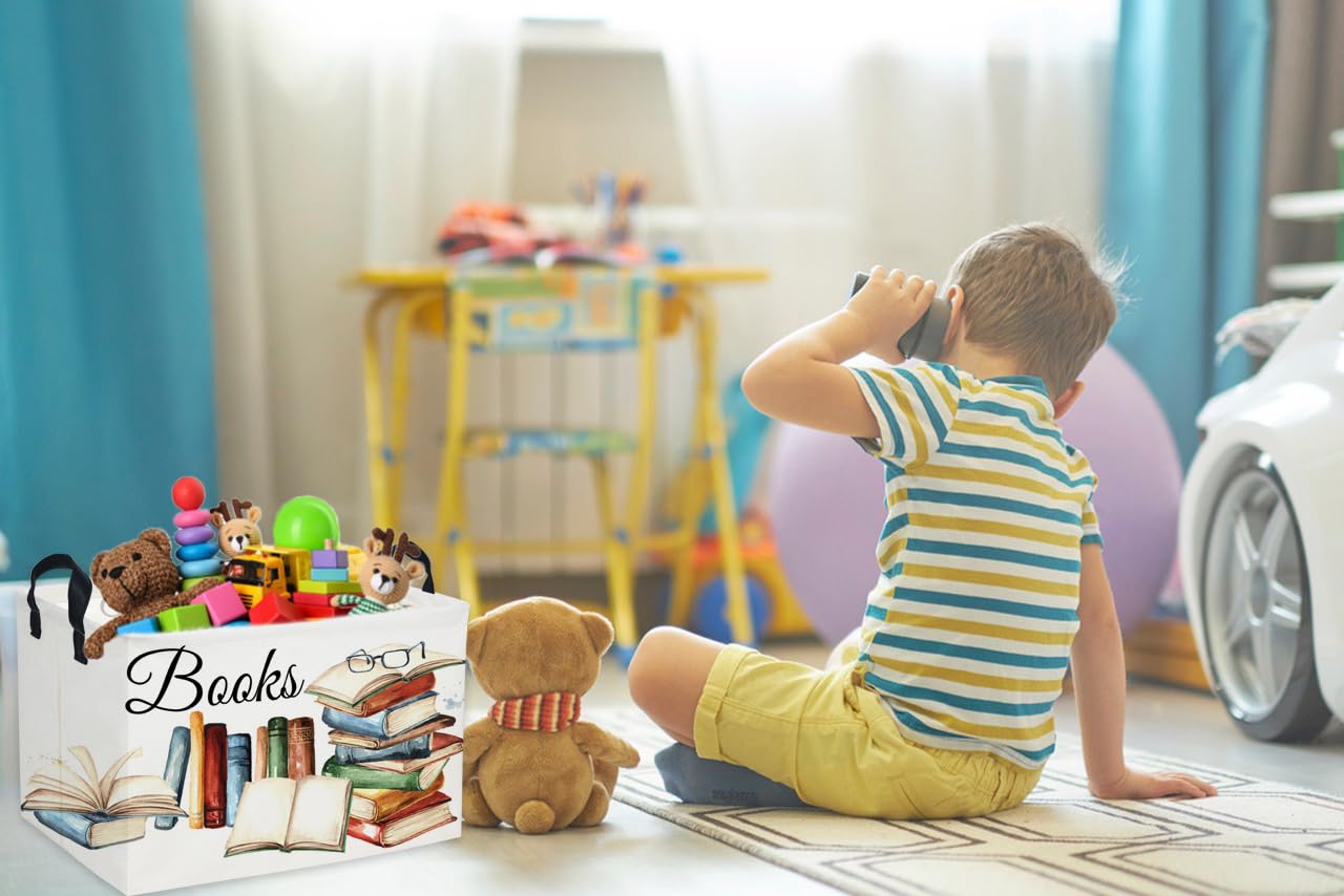 Designer pattern design on the Sanjiaofen basket adds stylish kid-room decor appeal.