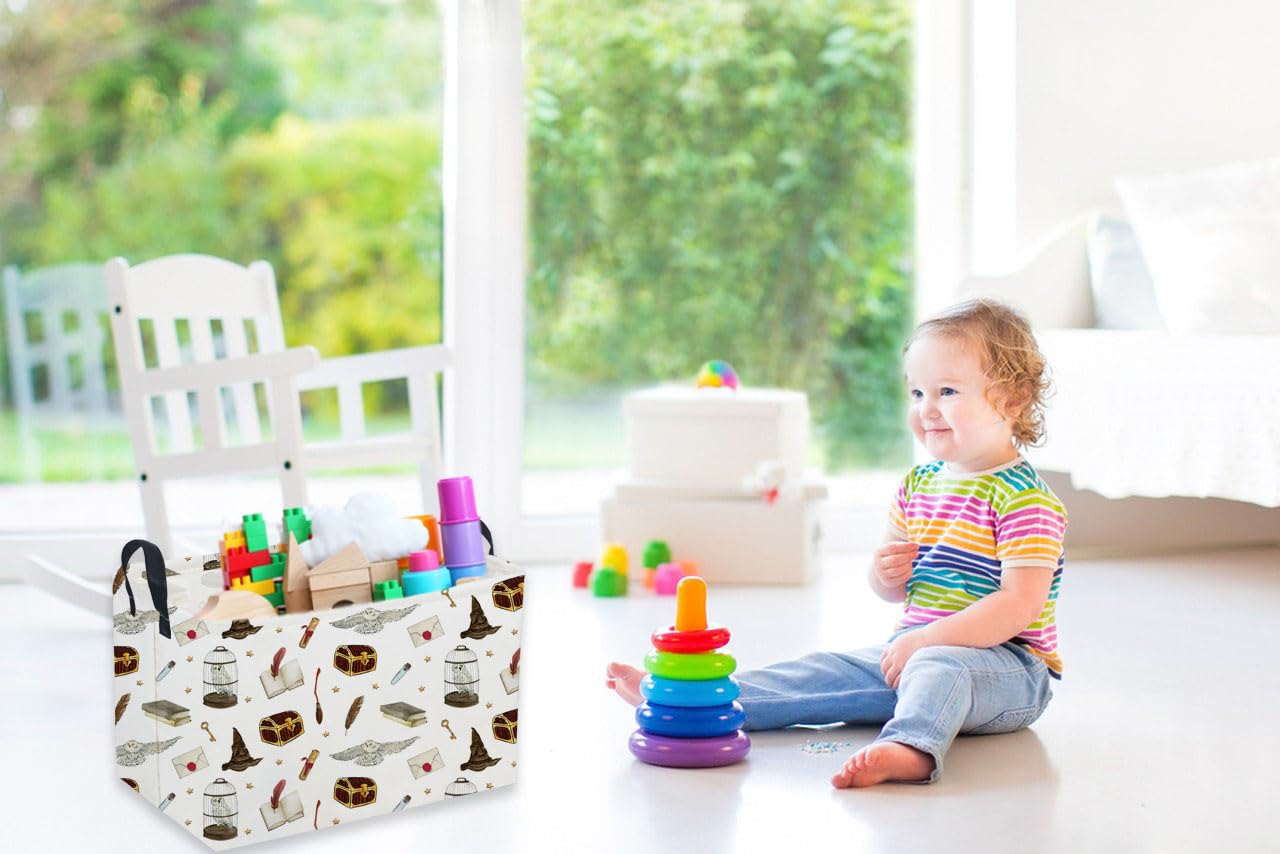 Sanjiaofen rectangular kids basket designer-pattern enhances room decor