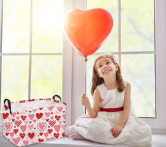 Sanjiaofen love basket handle detail with extended leather handles