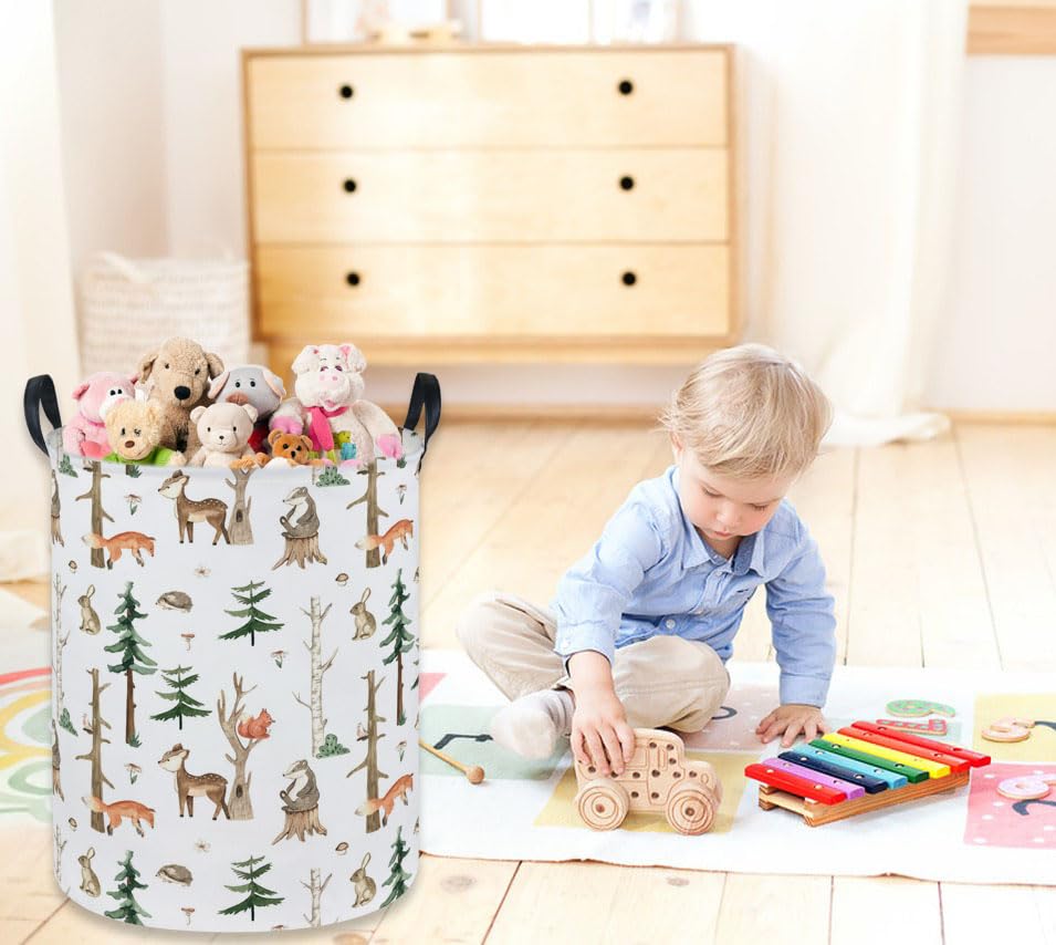 Sanjiaofen woodland laundry hamper makes a stylish, practical gift.
