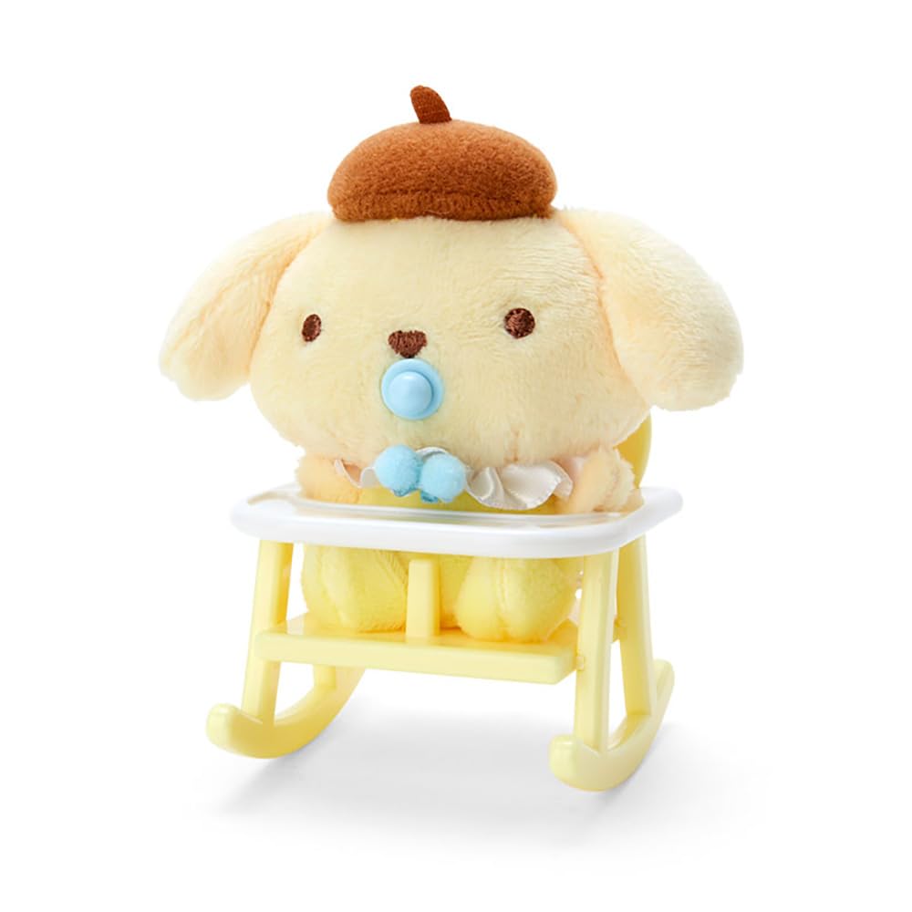 Sanrio Pompom Pudding Baby Chair Mat main image shows a cute mascot for toddler seating.