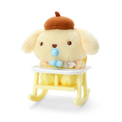 Sanrio Pompom Pudding Baby Chair Mat main image shows a cute mascot for toddler seating.