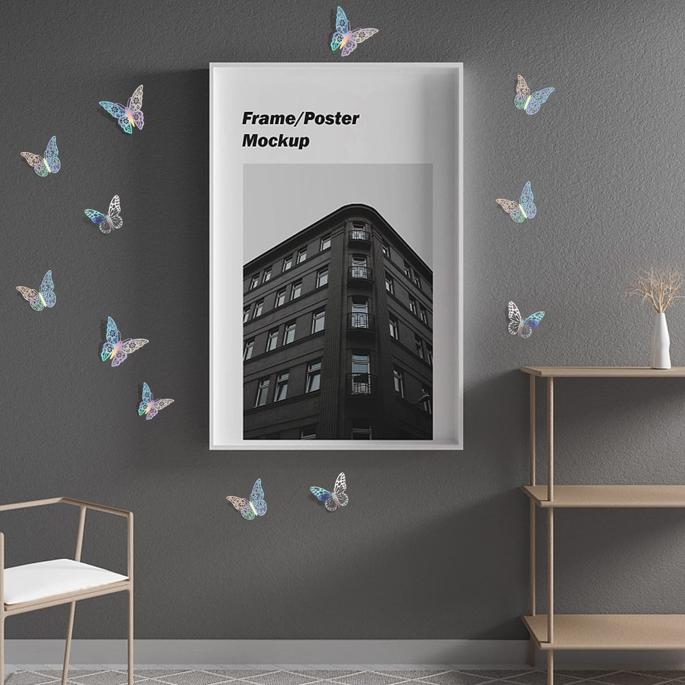 SAOROPEB 3D butterfly-style2-3in ideal cake toppers or dessert-table decor.