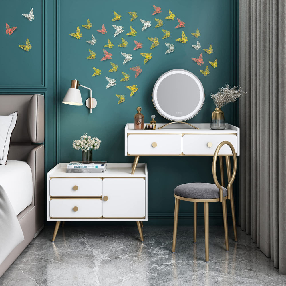 SAOROPEB 3D butterfly wall decor style 2 3-inch versatile kids room decor