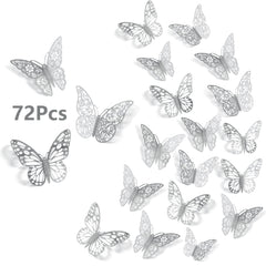 SAOROPEB 3D butterfly wall stickers Style 1, 3in, adds playful charm to kids' rooms.