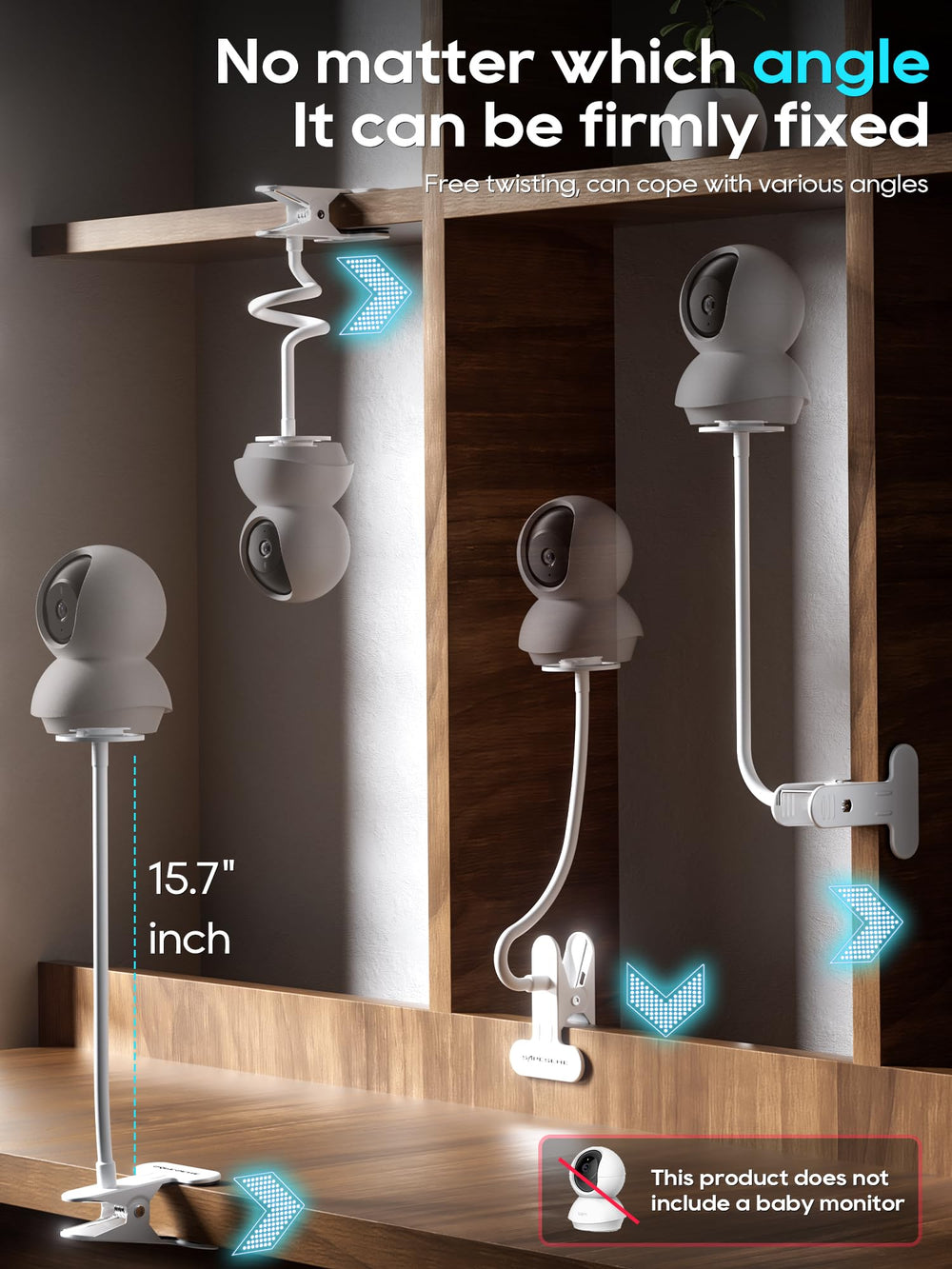 SAPESEHE durable aluminum-magnesium arm resists bending and wear over time