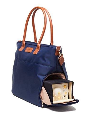Close-up of Abby tote real leather straps highlighting durability