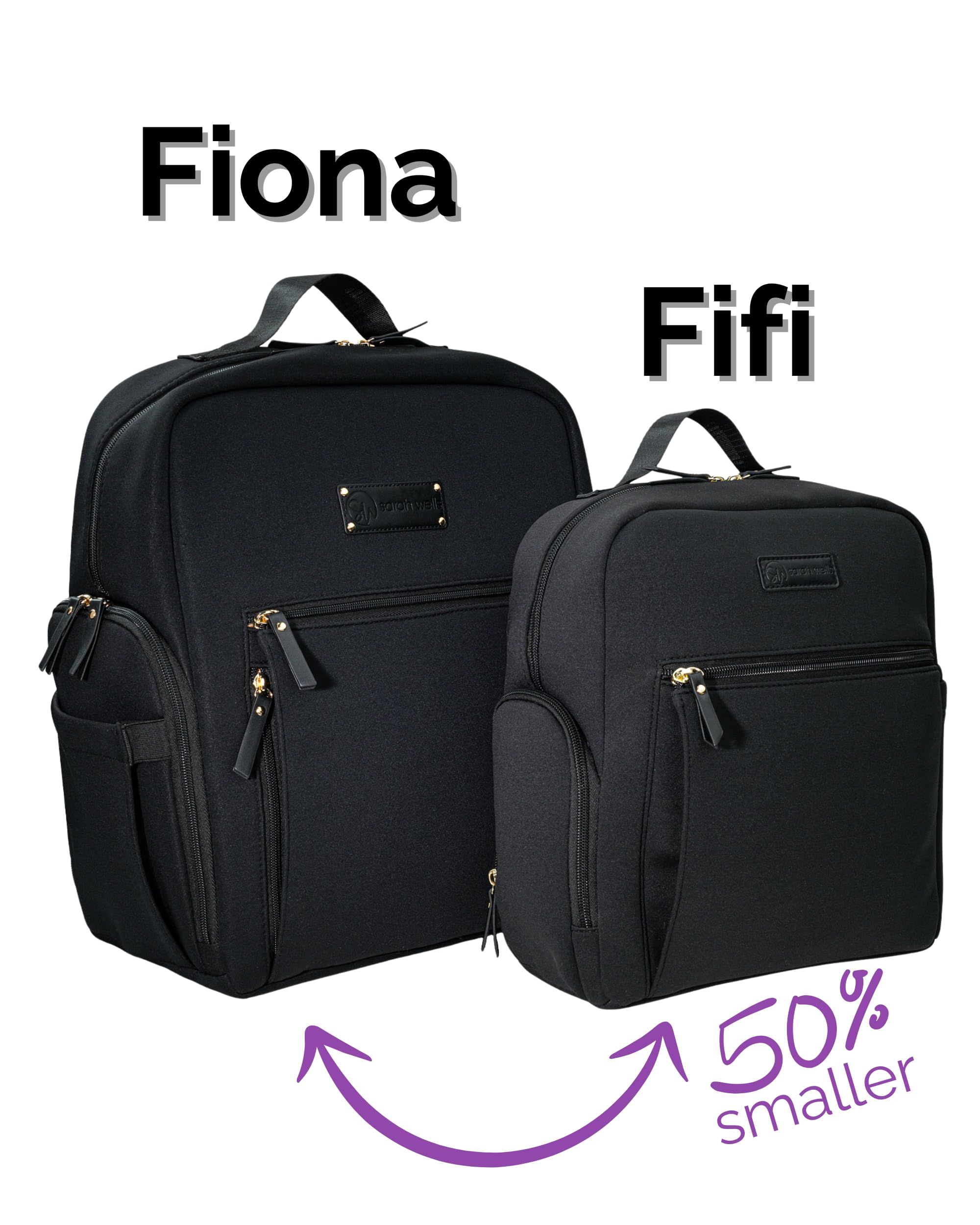 Sarah Wells Fifi mini backpack insulated pocket keeps milk cold up to 6 hours