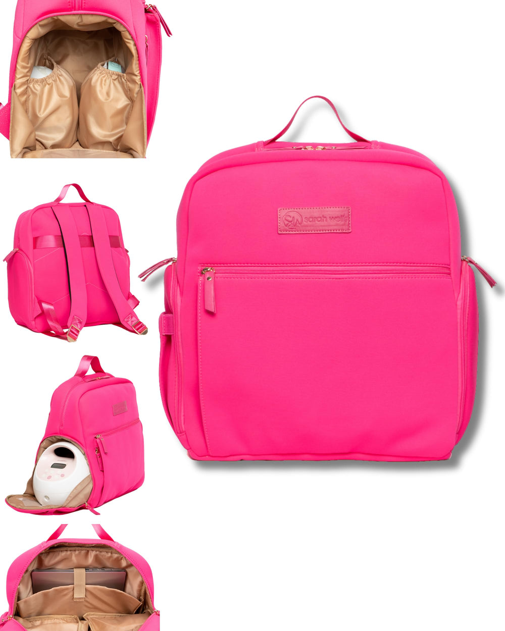 Fiona hot pink design adds style to pumping daily routine