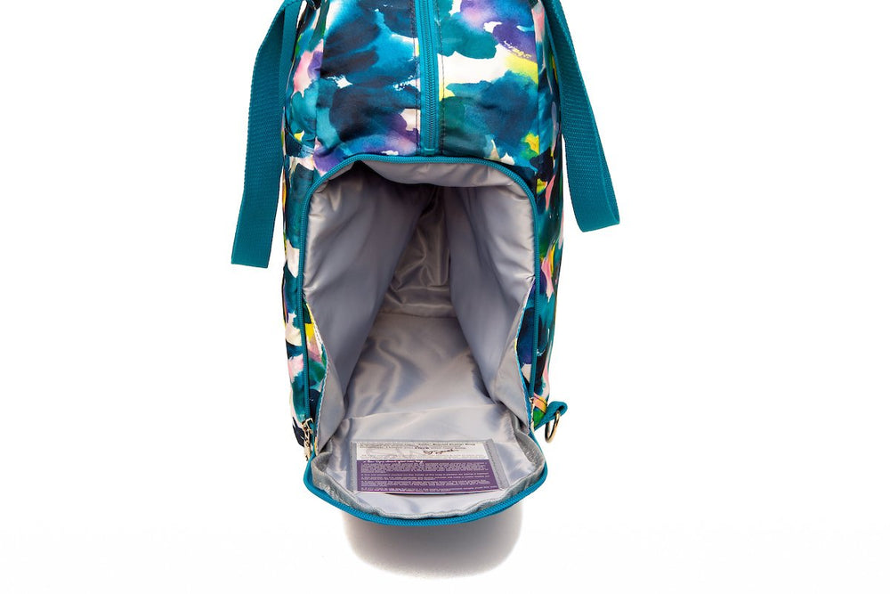 Sarah Wells Kelly straps image shows comfortable, adjustable wear for long days