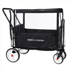 SASHA'S rain cover for Radio Flyer stroller wagon with full coverage for dry protection