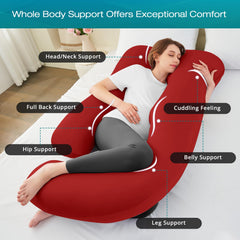 Sasttie 57-inch full-body coverage wraps around for head-to-toe support.