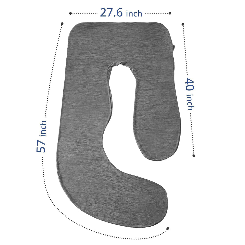Sasttie cooling pillow cover stretch-fit ensures snug compatibility with pillows
