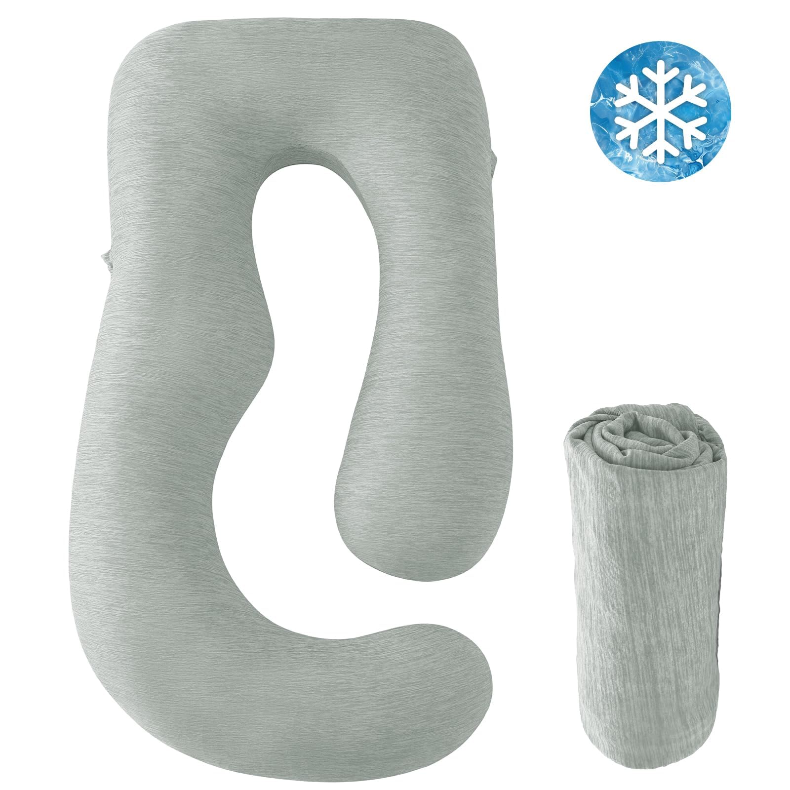 Sasttie light-grey fabric on bed scene highlighting sleek, coordinating look.