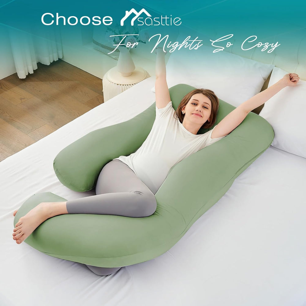 Sasttie pillow breathable cool cover bedside for comfortable sleep