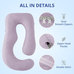 Sasttie lavender cover texture highlights stretchable fabric for secure fit.