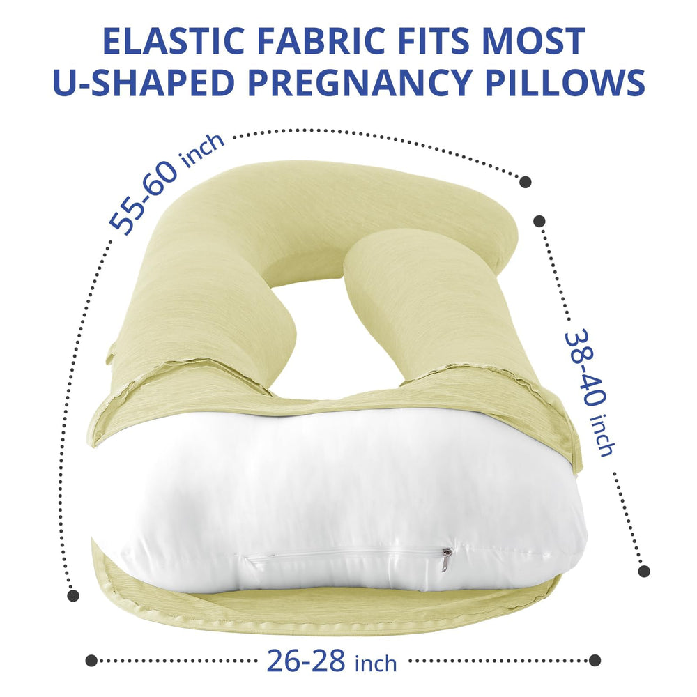 Sasttie pillow cover with two-way zipper for easy installation.