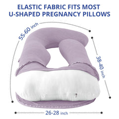 Sasttie pillow cover with two-way zipper detail highlights easy installation and protection.