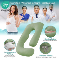Sasttie pillow uses down-alternative filling for balanced support and plush feel.