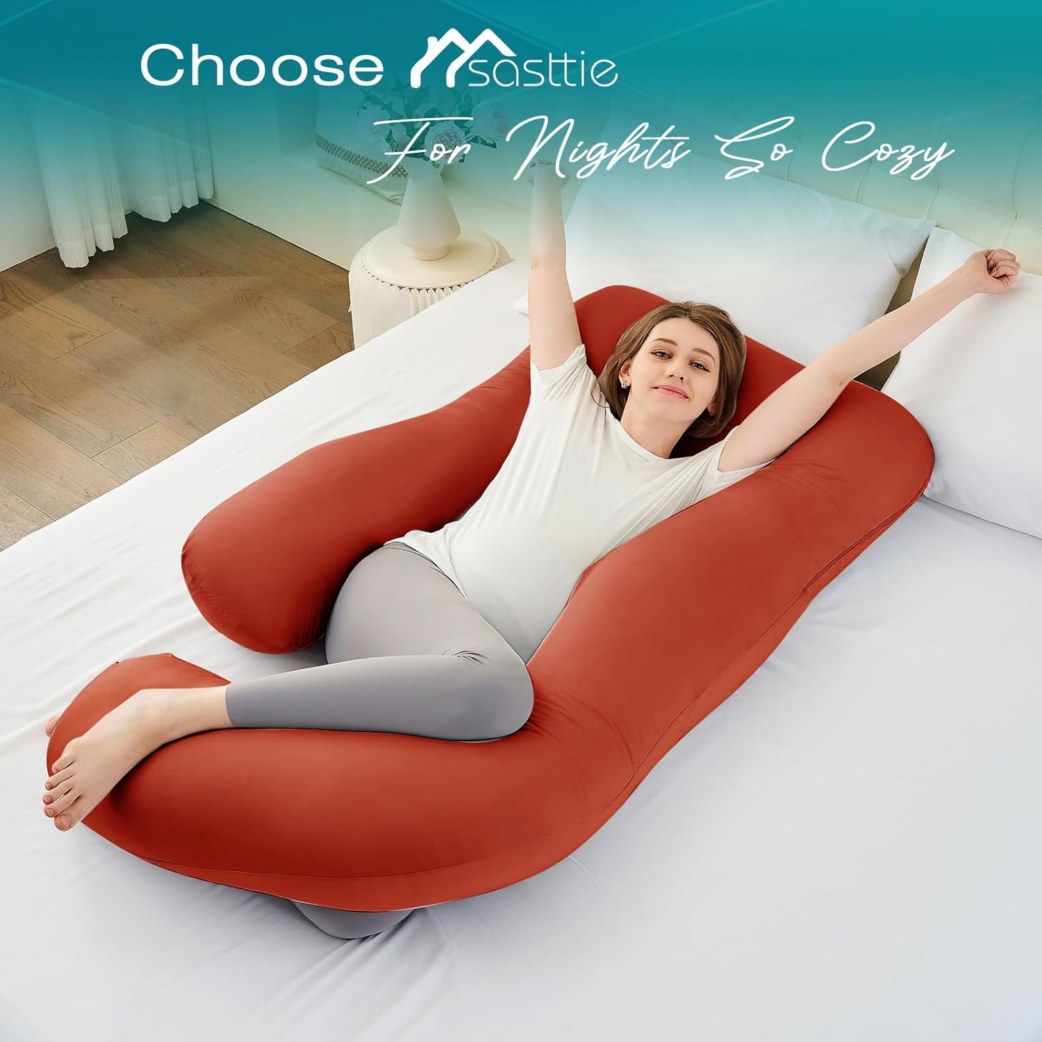 Sasttie breathable soft-cover stays cool during sleep