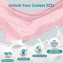 Sasttie cooling fabric keeps you cool and comfortable through the night