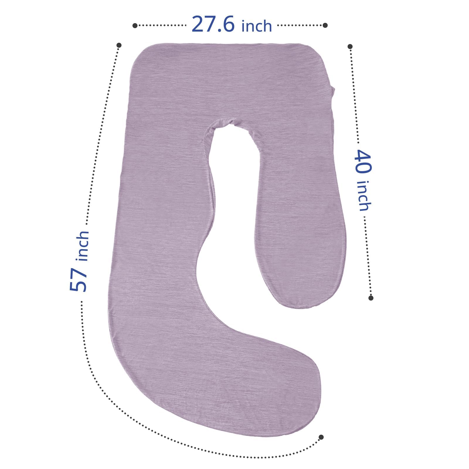 Sasttie pillow cover on bed demonstrates cozy relaxation without needing a pillow insert.
