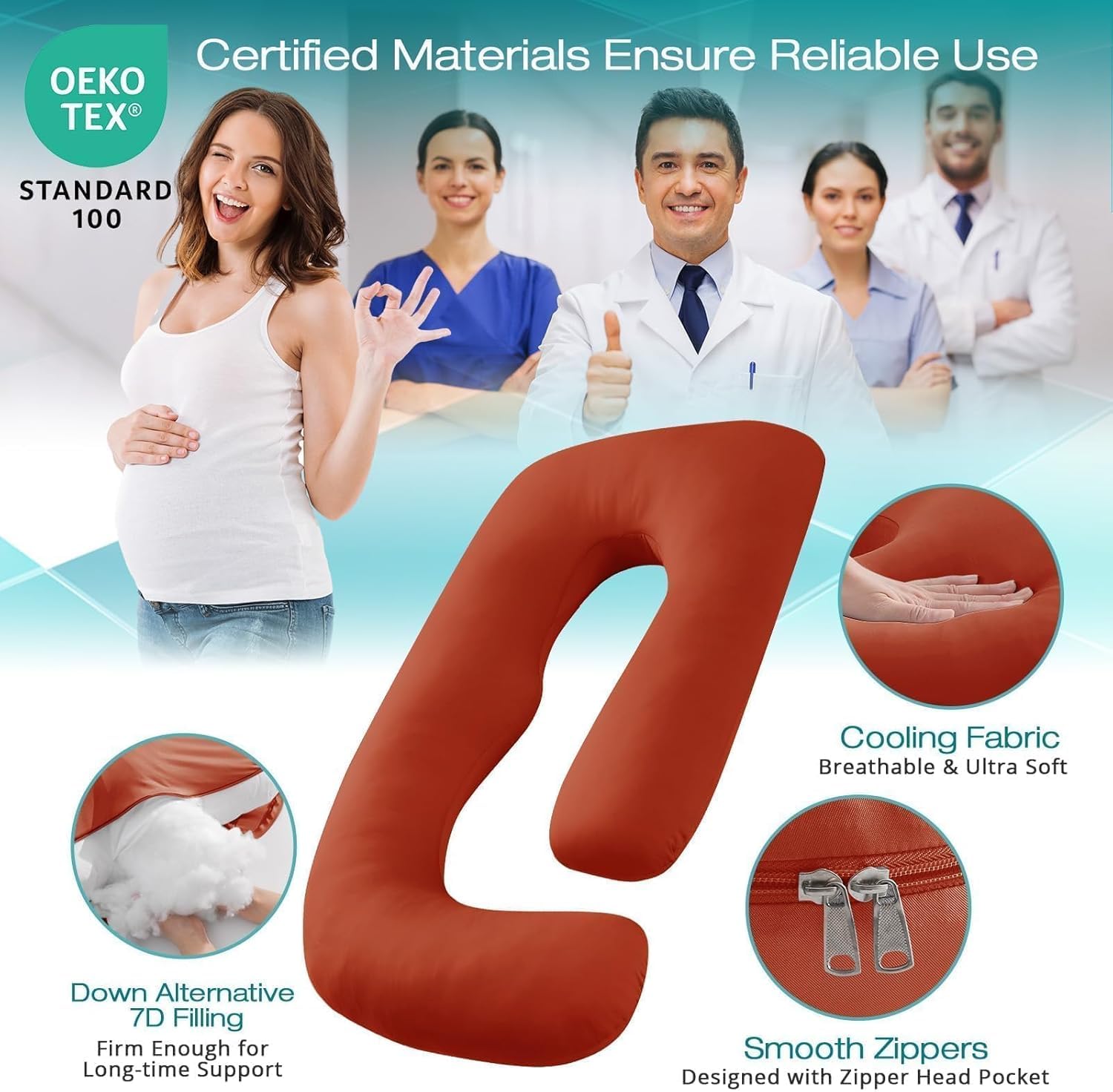 Sasttie down-alternative filling 7 lbs balancing support and plushness