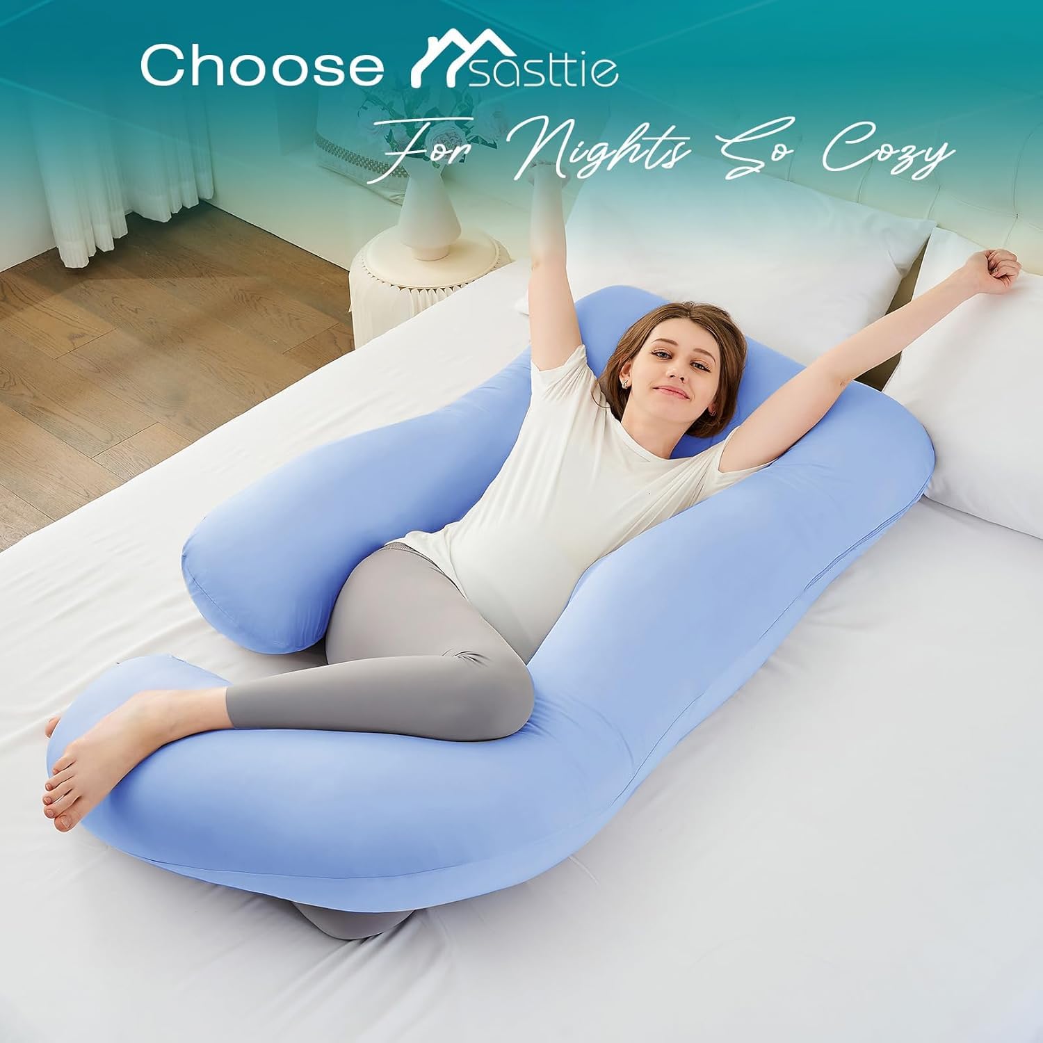 Sasttie machine-washable cover simplifies care for busy moms-to-be