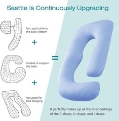 Sasttie removable cooling cover for easy washing and cooling comfort