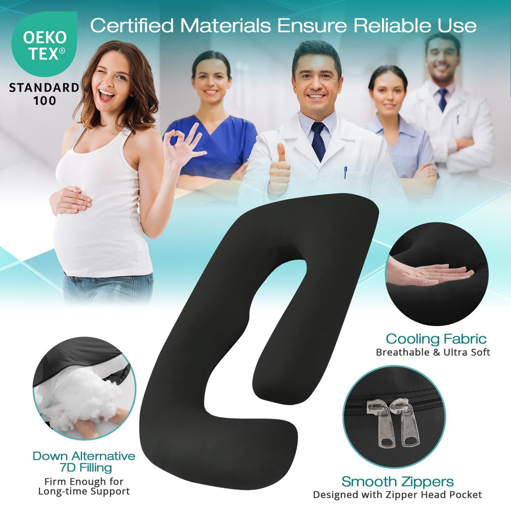 Sasttie pillow removable cover zipper demonstrates breathable washable protection