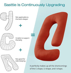 Sasttie removable cover with zipper for easy washing