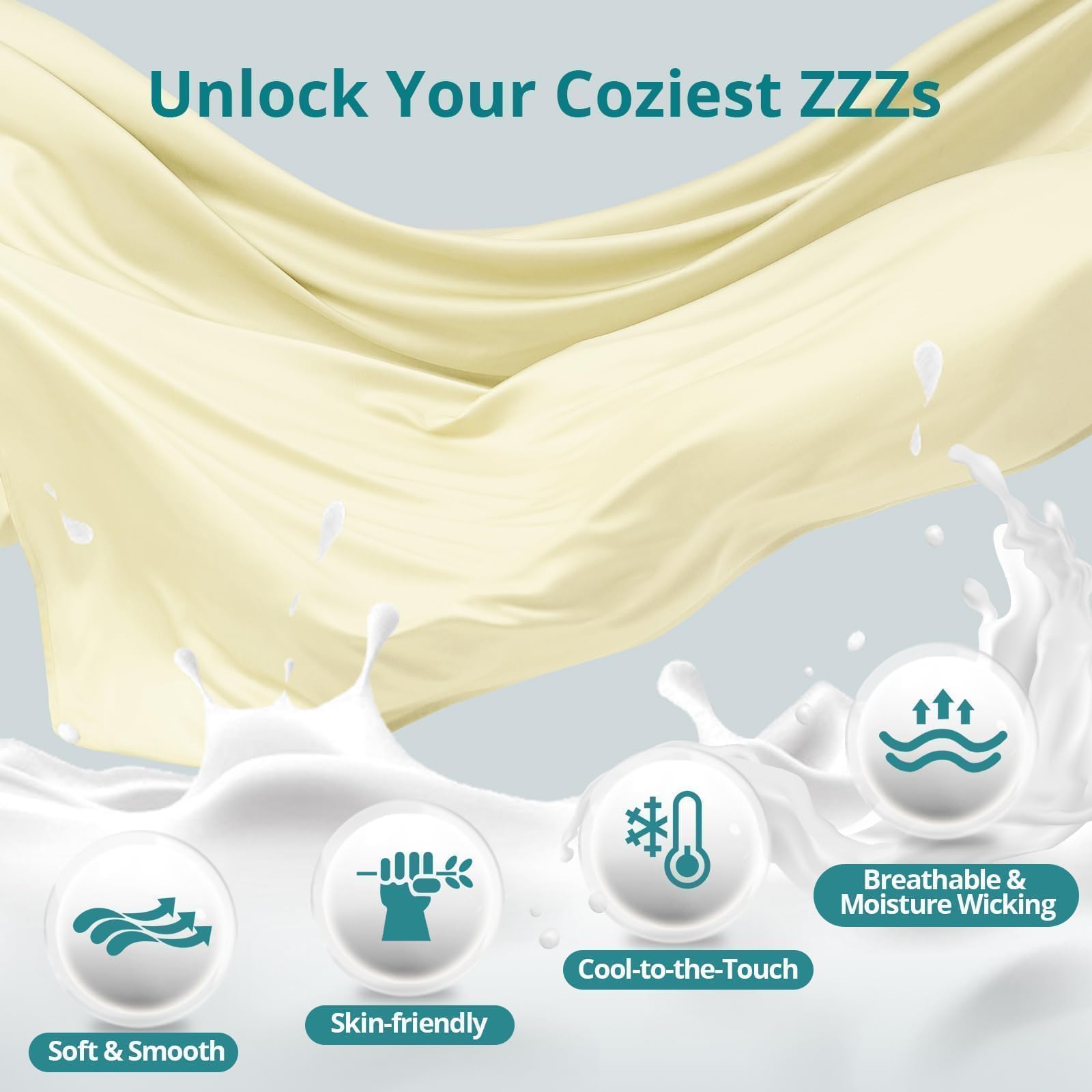 Sasttie removable cover shows easy-wash, breathable fabric for warm nights