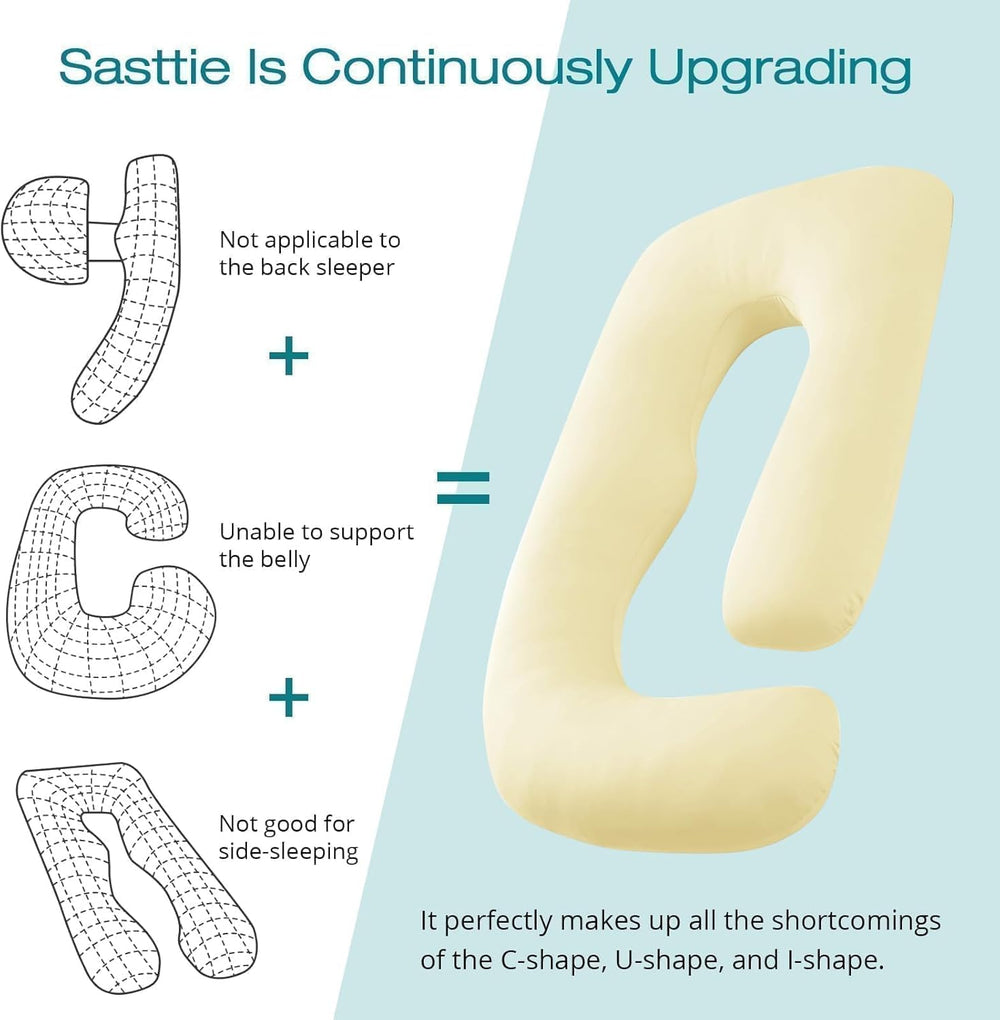 Sasttie removable washable cover stays cool and clean between washes