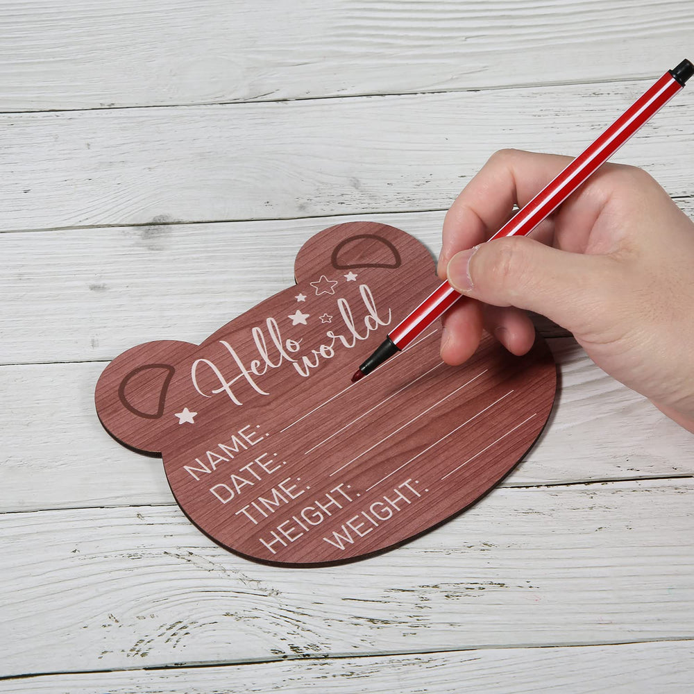 Savita newborn sign ideal for hospital or nursery photos and room decor.