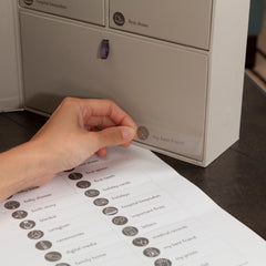 Savor I Baby Deluxe Box file folders protect milestones