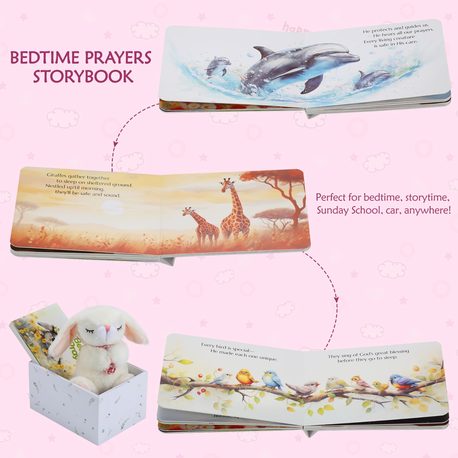 Sawnfay keepsake gift box beautifully packages the christening gift for effortless gifting.