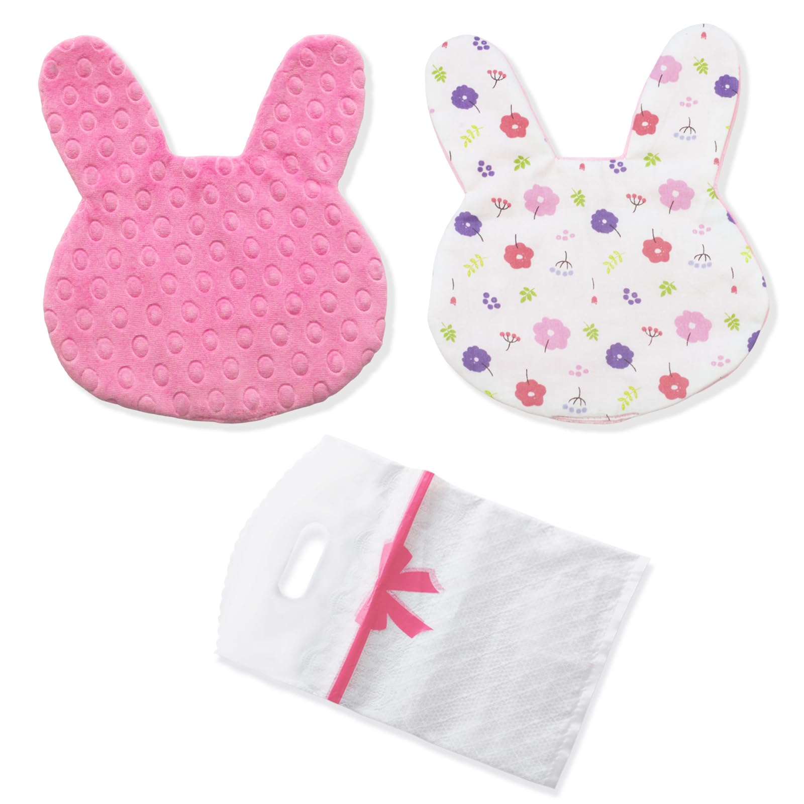 Scented Comfort Rabbit baby-snuggle scene highlights plush softness for cozy snuggling.